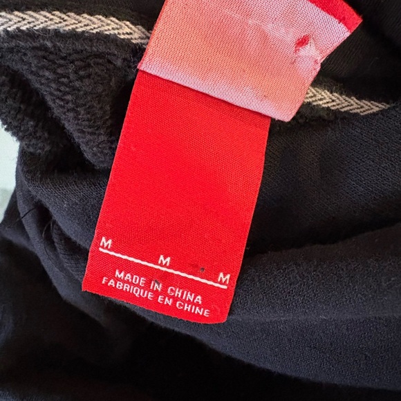 Nike Sweatshirt Womens Medium Black Tech Fleece Hoodie Funnel Neck Hooded - Picture 2 of 7